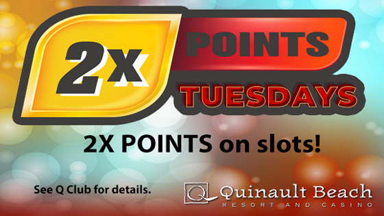 2X <b>Tuesdays</b> Promotion